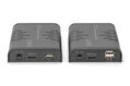 DIGITUS DS-55529 HDMI KVM IP Extender sada, Full HD, 60 Hz, 120m, černá