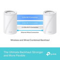 TP-Link Deco BE65(1-pack) BE9300 Třípásmový systém Mesh WiFi 7 pro celou domácnost, 4x 2.5GLAN, USB, 2,4/5/6GHz, HomeShi