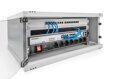 DIGITUS DN-38010 Nástěnná skříň 4U, SOHO, nemontovaná 241x540x400 mm, celoskleněné přední dveře, šedá (RAL 7035)