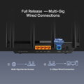 TP-Link Archer AX72 Pro - Multi-Gig 2,5 Gbps AX5400 Wi-Fi 6 router , 1× USB 3.0, HomeShield - OneMesh™