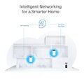TP-Link Deco PX50(3-pack) - Powerline GHN1500 Meshový AX3000 Wi-Fi 6 systém pro chytré domácnosti , HomeShield (3-pack)