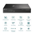 TP-LINK Záznamové zařízení VIGI NVR1008H-8MP 8 kanálů, 8x Lan s PoE, 2x USB