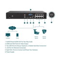 TP-LINK Záznamové zařízení VIGI NVR1008H-8MP 8 kanálů, 8x Lan s PoE, 2x USB