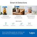 TP-LINK Tapo C220 - IP kamera s naklápěním a WiFi, 4MP (2560 * 1440), ONVIF