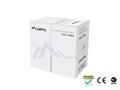 LANBERG UTP kabel CAT.6, Cu, délka 305m, šedý, Fluke passed, PVC