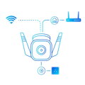 TP-LINK Tapo C310 - Outdoor IP kamera s WiFi a LAN, 3MP (2304 x 1296), ONVIF