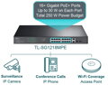 TP-Link TL-SG1218MPE Switch 16xGLAN 2xSFP PoE 192W