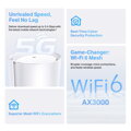 TP-Link Deco X50-5G(1-pack) - LTE 4G a 5G Modem - AX3000 Multi-Gig 2,5 Gbps Domácí meshový systém s Wi-Fi 6