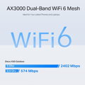 TP-Link Deco X50-Outdoor(1-pack) - AX3000 Venkovní ( IP65 ) Meshový Wi-Fi 6 systém s PoE - HomeShield - (1-pack)