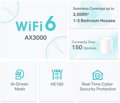 TP-Link Deco X50(3-pack) - AX3000 Wi-Fi 6 Mesh systém pro pokrytí celé domácnosti - HomeShield - (3-pack)