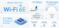 TP-Link Deco XE200(2-pack) -  Multi-Gig 10 Gbps AXE11000 Třípásmový Meshový Wi-Fi 6E systém, HomeShield  (2-pack)