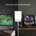TP-Link PG1200 KIT, G.hn1200 Powerline Kit  (607 Mbps), 1x GLAN