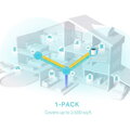 TP-Link Deco X55(1-pack) - AX3000 Wi-Fi 6 Mesh systém pro pokrytí celé domácnosti - HomeShield - (1-pack)