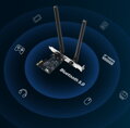 MERCUSYS MA30E - PCI Express Adaptér, Bezdrátový WiFi5 a Bluetooth 5.0