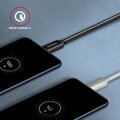 AXAGON BUCM32-CM15AB, SPEED+ kabel USB-C <-> USB-C, 1.5m, USB 20Gbps, PD 100W 5A, 4K HD, ALU, oplet, černý