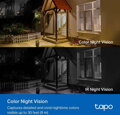 TP-Link Tapo C410 - Venkovní IP kamera na baterii, WiFi, 3MP (2304 × 1296 px) 125°, ONVIF Starlight (Color Night Vision)