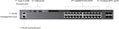 TP-Link SG6428X Omada 24 portový gigabitový RJ45 stackable L3 switch, 4×10 Gbps SFP+ sloty