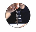 SWISSTEN MAGNETICKÝ KEYCHAIN KABEL USB-C / USB-C 9,7 CM