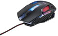 Acer NITRO GAMING MOUSE II - herní myš optická,  max. 7200dpi (6 úrovní - 800-7200), 7 typů podsvícení, 6 tlačítek