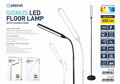 PLATINET stojací lampa SIGNUS 10W 84 LED 500 lumenů, bílá
