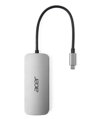ACER 7IN1 TYPE C DONGLE: 1x HDMI,1x USB-C (Power Delivery max. 100W), 3x USB3.2, 1× SD, 1× micro SD