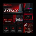 TP-Link Archer GXE75 - AXE5400 Třípásmový herní router Wi-Fi 6E, 2,5 G WAN, 4x GLAN, USB 3.0, HomeShield, EasyMesh