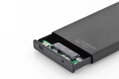 Digitus Externí Hliníkové Pouzdro 2,5 SSD / HDD, SATA III USB 2.0