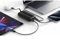 SWISSTEN POWER BANK VOLTBOX 35W 10000 mAh S INTEGROVANÝMI KABELY USB-C A LIGHTNING ČERNÁ