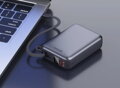 SWISSTEN POWER BANK 20000 mAh 45W S INTEGROVANÝM KABELEM USB-C VESMÍRNĚ STŘÍBRNÁ