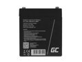 Green Cell AGM VRLA 12V 5Ah maintenance-free battery for the alarm system, cash register, toys