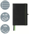 LEITZ Zápisník Complete, A5, linka, černá