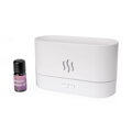 PLATINET FLAME AROMA DIFUZÉR 180ML 4,5W WHITE + 10 ML LEVANDULOVÝ ESENCIÁLNÍ OLEJ