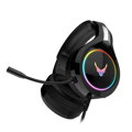 PLATINET VARR herní RGB headset HI-FI STEREO s mikrofonem VH6060 černá