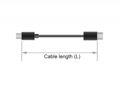 Delock Kabel Stereo Jack 3,5 mm 4 pin samec > samec 3 m černý