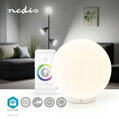 Nedis LNLW10WT- LED Noční Světlo do Zásuvky | Pohybový senzor | Denní / noční senzor | 0.55 W | 11 lm | Teplá Bílá
