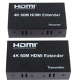 PremiumCord 4Kx2K@60Hz HDMI2.0 extender na 60m přes jeden kabel Cat5e/Cat6/Cat7