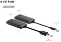 PremiumCord USB-C na HDMI 4K@60Hz Wireless extender na 20m