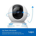 TP-Link Tapo C200C - Domácí bezpečnostní Wi-Fi kamera s horizontálním a vertikálním otáčením