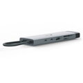 TP-Link UH9120C Hub USB typu C 9v1, HDMI 4K při 60 Hz, SD, microSD UHS-I, 100W Power Delivery, 1× USB-C, 3× USB-A, RJ-45