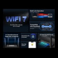 Mercusys MR25BE Dvoupásmový Wi-Fi 7 router BE3600