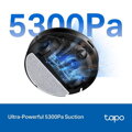 TP-Link TAPO RV20 Max Plus Robotický vysavač a mop s automatickým vyprazdňováním, 5300 Pa