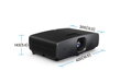 BenQ DLP Projektor W4100i 2D 4K UHD (3840x2160)/2500 ANSI lm/1.0÷1.3/2M:1/3xHDMI/2xUSB-A/USB-B/RS-232/Repro