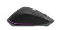 Acer Smart Fit Vertical Mouse - Black, Wireless RF 2.4GHz + BT (2x) + USB, vertikální (pro praváky), citlivost 8000 DPI