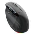 Acer Easy Fit Mouse - Black, Wireless RF 2.4GHz + BT (2x) + USB