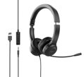 Acer Office Headset, 3,5 mm Jack / USB s ovládáním na kabelu; reproduktory: 30mm měniče; frekvenční rozsah 20Hz-20kHz