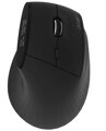 Acer Smart Fit Vertical Mouse - Black, Wireless RF 2.4GHz + BT (2x) + USB, vertikální (pro praváky), citlivost 8000 DPI