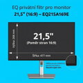Kensington EQ privátní filtr pro monitor 21.5'' 16:9
