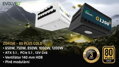 EVOLVEO G850 zdroj 850W, 80+ GOLD, ATX 3.1, PCIe 5.1, aPFC, 140mm ventilátor, modulární, záruka 3 roky, bílý