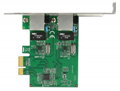 Delock PCI Express Karta > 2 x Gigabit LAN