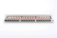 Digitus CAT 6A Patch Panel, stíněný, 1U, 24 portů, 8P8C, šedý, 483 mm (19 